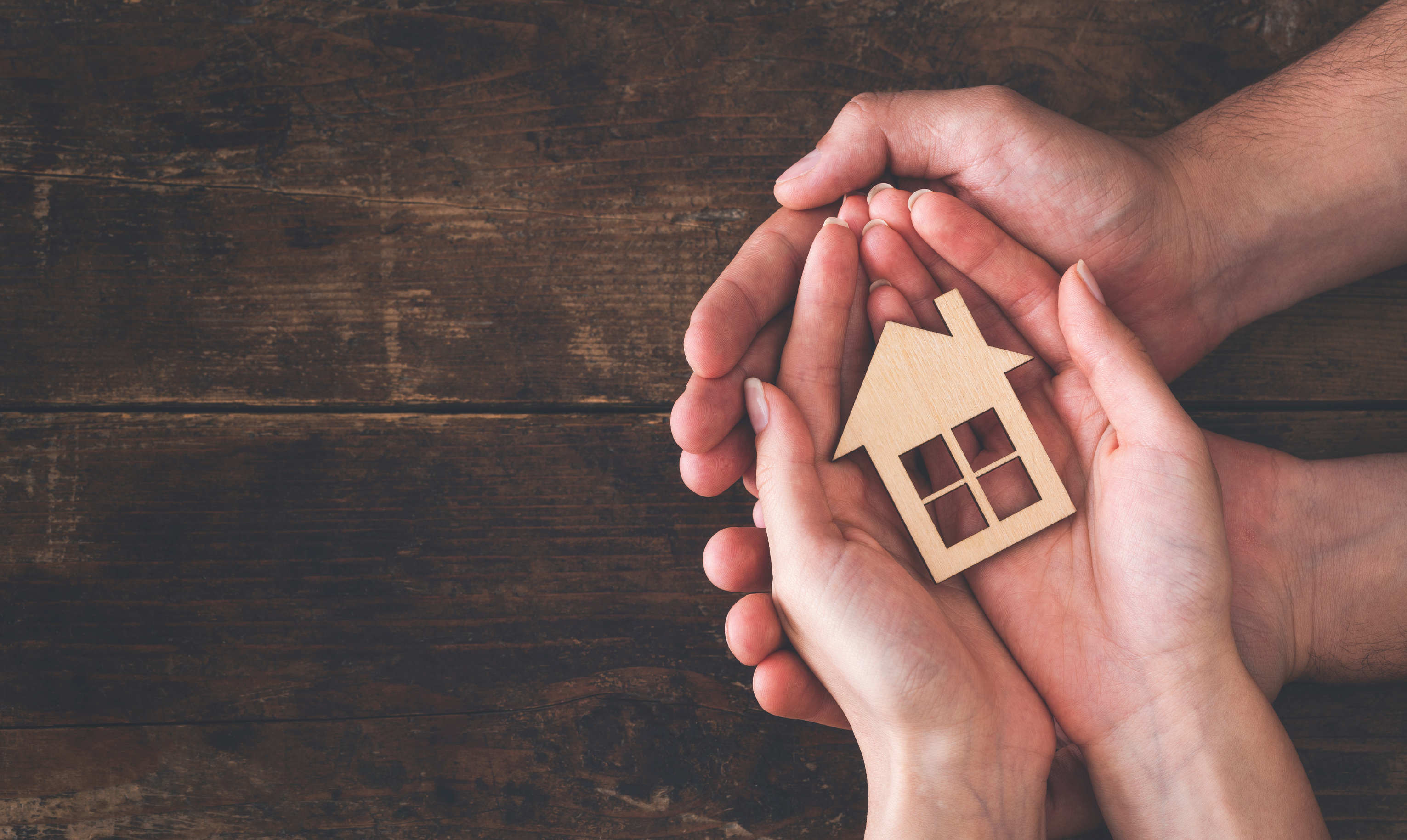 Family home and real estate concept